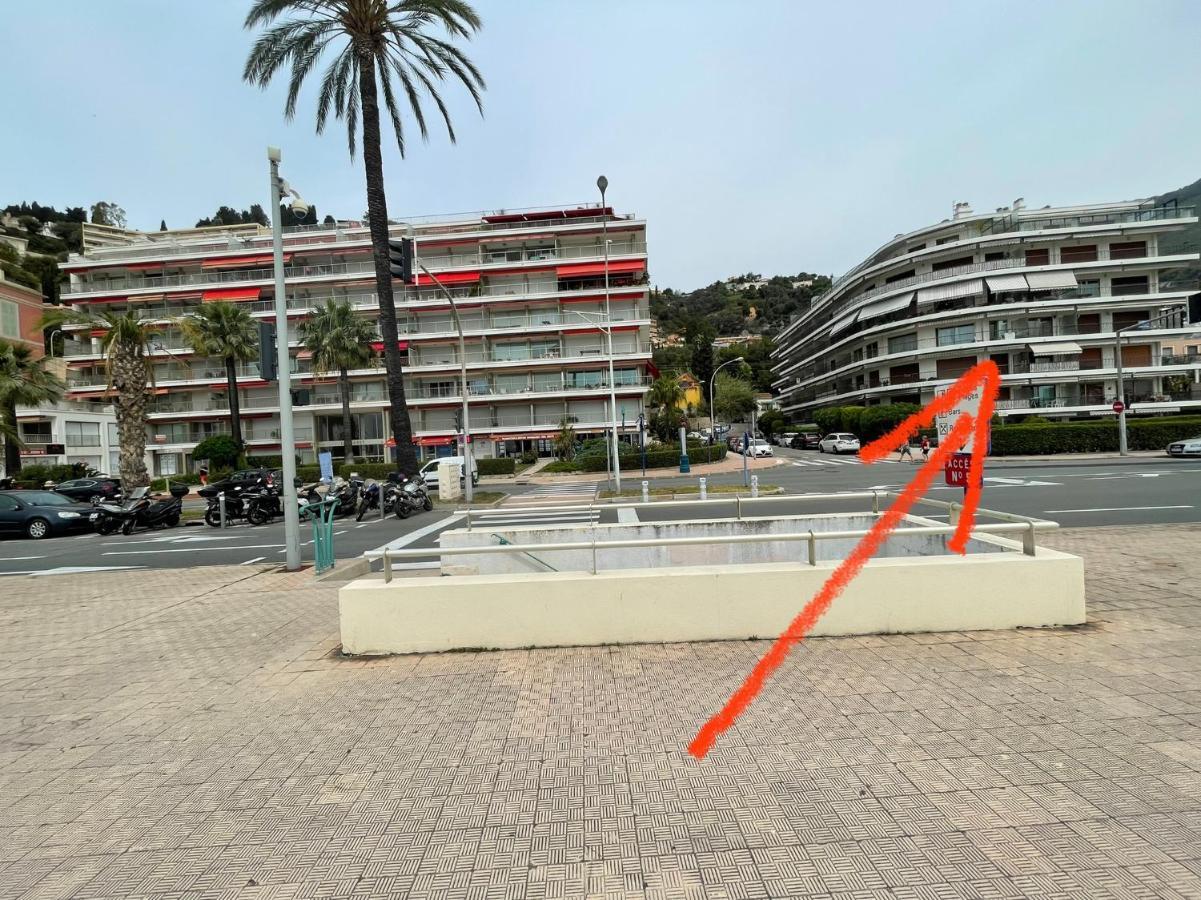 studio 2 pers , 40m2 en bord de mer avec vue mer Menton Extérieur photo
